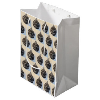 Sac Cadeau Moyen Boule de Noël