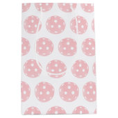 Sac Cadeau Moyen Boule en rose (Devant)