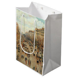 Sac Cadeau Moyen Boulevard Montmartre-Eremitage Camille Pissarro