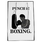 Sac Cadeau Moyen Boxing Sport Punch It Boxing (Dos)