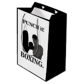 Sac Cadeau Moyen Boxing Sport Punch It Boxing (Dos Angle)