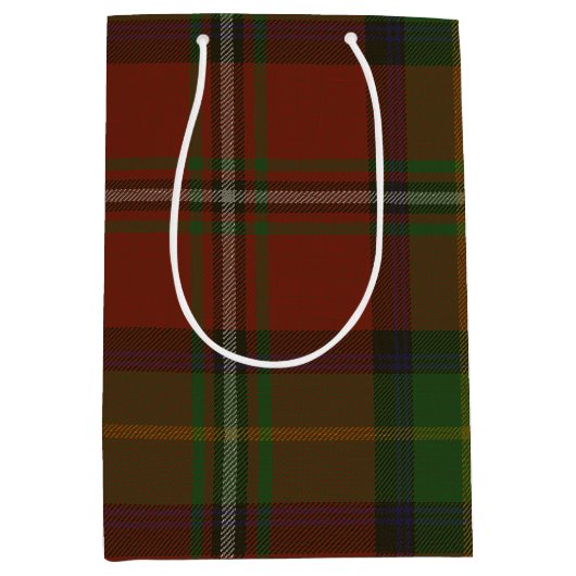 Sac Cadeau Moyen Boyd Tartan (Devant)