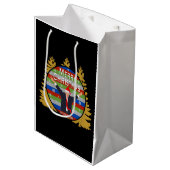 Sac Cadeau Moyen Brandon Noël Trump Snowflake Holiday (Devant Angle)