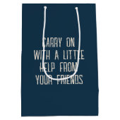 Sac Cadeau Moyen Bride and Groom Divorce Cake (Dos)