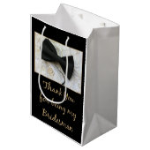 Sac Cadeau Moyen Bridesman merci (Devant Angle)