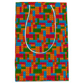 Sac Cadeau Moyen Brique de construction colorée (Devant)
