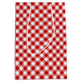 Sac Cadeau Moyen Buffalo Cochon rouge blanc (Devant)