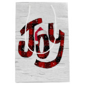 Sac Cadeau Moyen Buffalo Plaid Joch Sur White Birch (Devant)