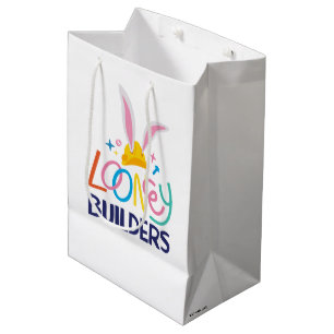 Sac Cadeau Moyen BUGS BUNNY BUILDERS™ Casque Empilé Logo
