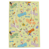 Sac Cadeau Moyen BUGS BUNNY BUILDERS™| Character Sketch Pattern (Devant)