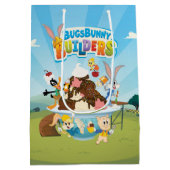 Sac Cadeau Moyen BUGS BUNNY BUILDERS™| Looney Builders Ice Cream (Dos)