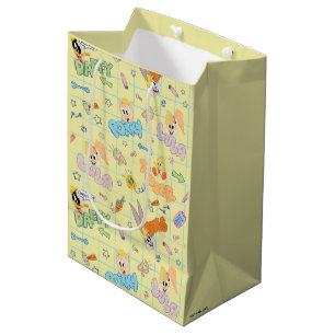 Sac Cadeau Moyen BUGS BUNNY BUILDERS™ Motif de croquis de personna