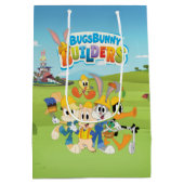 Sac Cadeau Moyen BUGS BUNNY BUILDERS™| The Looney Builders Group (Dos)