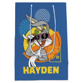 Sac Cadeau Moyen BUGS BUNNY™ - Graphique de vacances à Singapour (Dos)