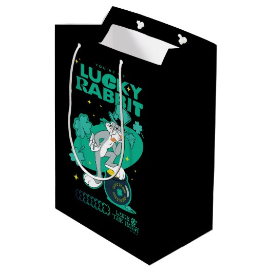 Sac Cadeau Moyen BUGS BUNNY™ Lucky Rabbit (Dos Angle)