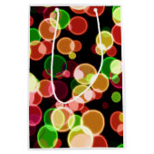 Sac Cadeau Moyen Bulles arc-en-ciel (Devant)