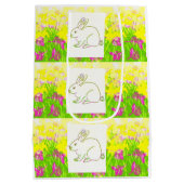Sac Cadeau Moyen Bunnies Spring (Dos)