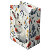 Sac Cadeau Moyen Bunny Springtime (Devant Angle)