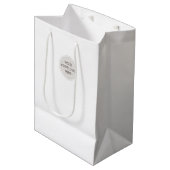 Sac Cadeau Moyen BUSINESS LOGO PACKAGING modern professional (Devant Angle)