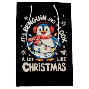 Sac Cadeau Moyen C’est Penguin Ing pour ressembler beaucoup à des X