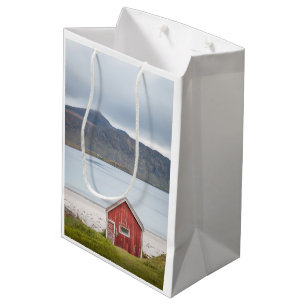 Sac Cadeau Moyen Cabine rouge Ramberg Lofoten