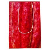 Sac Cadeau Moyen cabosse rouge (Dos)