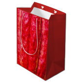 Sac Cadeau Moyen cabosse rouge (Dos Angle)