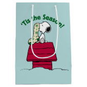 Sac Cadeau Moyen cacahuètes | 'C'est la saison! (Dos)