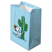 Sac Cadeau Moyen cacahuètes | Spike's Holiday Cactus (Dos Angle)