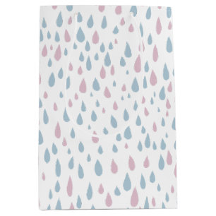 Sac Cadeau Moyen Cadeau Baby shower Raindrops