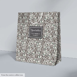Sac Cadeau Moyen Cadeau drôle minimaliste pour les amateurs d'argen