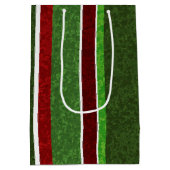 Sac Cadeau Moyen Cadeau fait sur commande de Noël (Dos)