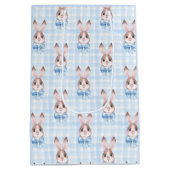 Sac Cadeau Moyen Cadeau lapin bleu lapin (Dos)