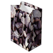 Sac Cadeau Moyen Cailloux minuscules (Devant Angle)