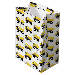 Sac Cadeau Moyen Camions de construction de camions de pompage