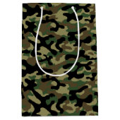 Sac Cadeau Moyen Camo de forêt  (Devant)