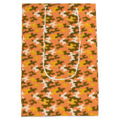Sac Cadeau Moyen Camo orange (Dos)
