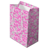 Sac Cadeau Moyen Camouflage rose (Dos Angle)