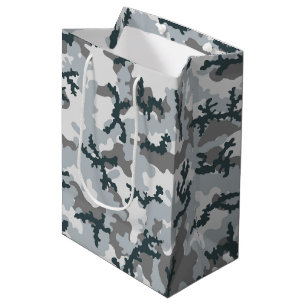 Sac Cadeau Moyen Camouflage urbain