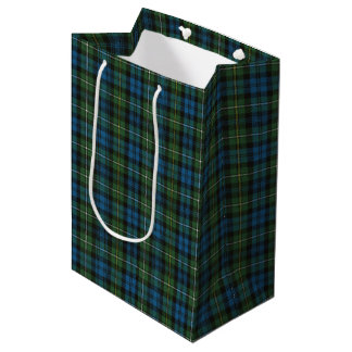 Sac Cadeau Moyen Campbell Argyll Tartan écossais antique