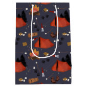 Sac Cadeau Moyen Camping Extérieur Aventure Été Feu de camp (Dos)