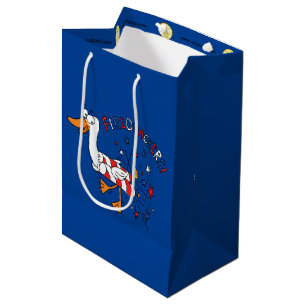 Sac Cadeau Moyen Canard drôle 4 juillet enfants mignons