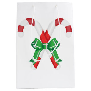 SAC CADEAU MOYEN CANDYCANS DE NOËL
