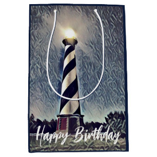 Sac Cadeau Moyen Cape Hatteras Lighthouse Outer Banks OBX Anniversa