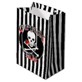 Sac Cadeau Moyen Capitaine (Dos Angle)