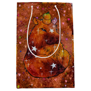 Sac Cadeau Moyen Capybara nommé Dream