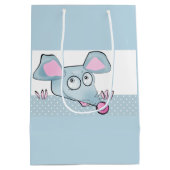 Sac Cadeau Moyen Caricature souris rat Nouvel An 2020 symbole enfan (Dos)