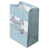 Sac Cadeau Moyen Caricature souris rat Nouvel An 2020 symbole enfan (Dos Angle)