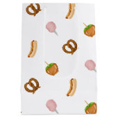 Sac Cadeau Moyen Carnaval Snack Cirque Thème State Fair (Dos)