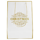 Sac Cadeau Moyen Carte de voeux pliée (Dos)